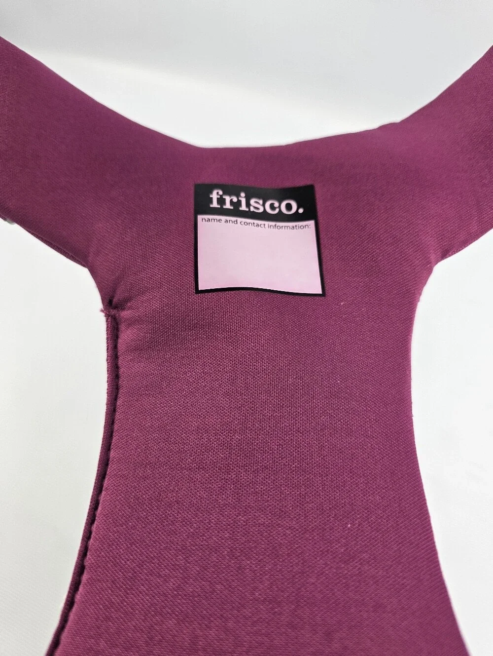 Frisco Outdoor Premium Ripstop Nylon Dog Harness Purple Small
